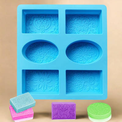 ADMONITION Silicone Cupcake/Muffin Mould 6(Pack of 1)