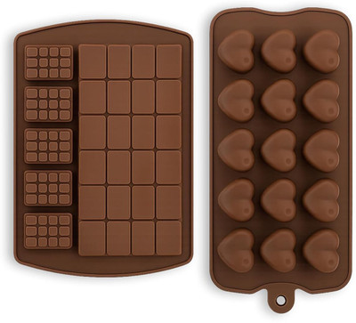 Kitchen Expert Silicone Chocolate Mould 39(Pack of 2)