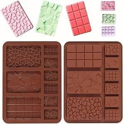 Husaini Mart Silicone Chocolate Mould 9(Pack of 1)