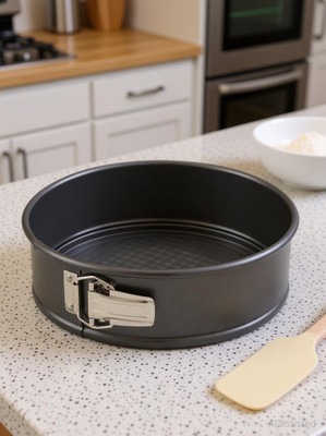 Bakers Pardise Teflon Non-stick 20cm cake mould for 1kg - Cup Cake/Bread Mould Aluminium Cake Mould 1(Pack of 1)