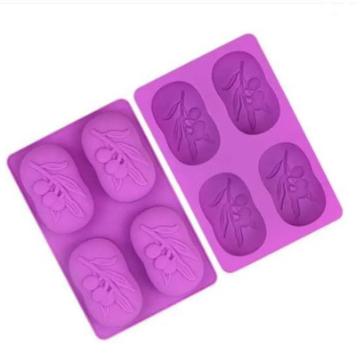 Kaan Silicone Cupcake/Muffin Mould Silicone Donut Tray Silicone Mould for Soap Maker DIY Approx 75-80 Gram(Pack of 1)
