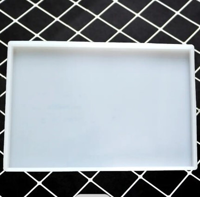 Ditya Crafts Silicone Fondant & Gum paste Mould Ditya Craft Resin Rectangle Mold Tray Mold, Resin Frame Mould for Varmamala Preservation(Pack of 1)