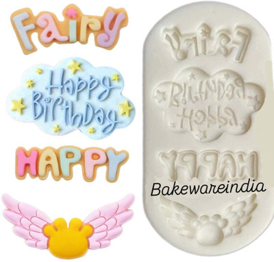 Bakewareind Silicone Fondant & Gum paste Mould 1(Pack of 1)