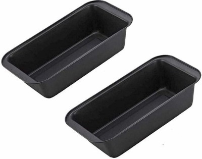 Naama Carbon Steel Bread Mould Cake Mould, Loaf Pan, Baking tray, Bread Making Mould, Baking Tools(Pack of 2)