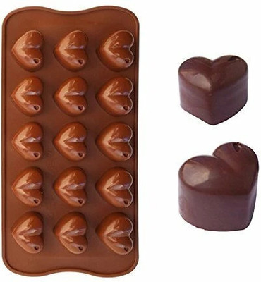 WHOLESALE BAY Silicone Chocolate Mould 15(Pack of 1)