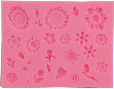 Flour Butter Chocolate Silicone Fondant & Gum paste Mould 0(Pack of 1)