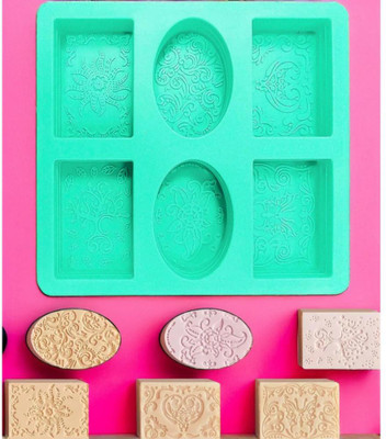 ADMONITION Silicone Chocolate Mould 6(Pack of 1)