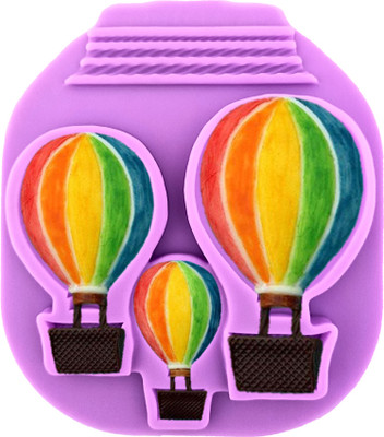 Husaini Mart Silicone Fondant & Gum paste Mould 3(Pack of 1)