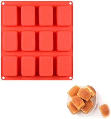 balerion Silicone Cupcake/Muffin Mould 12 cavity(Pack of 1)