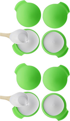 Dadhichi Zone Silicone Cookie/Macroon tray 8(Pack of 2)