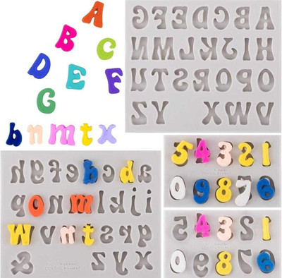 Bakewareind Silicone Fondant & Gum paste Mould 1(Pack of 3)