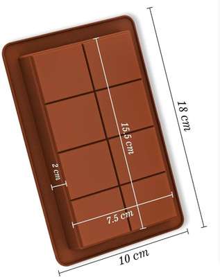 balerion Silicone Chocolate Mould Arxon Silicone Chocolate Mould kunafa Chocolate Bar Molds, Large Thick Chocolate Candy Molds, Deep Stuffed Chocolate Bar Molds for Filling Homemade Knafeh Pistachio Chocolate Bar Snacks (Pack of 2)(Pack of 1)