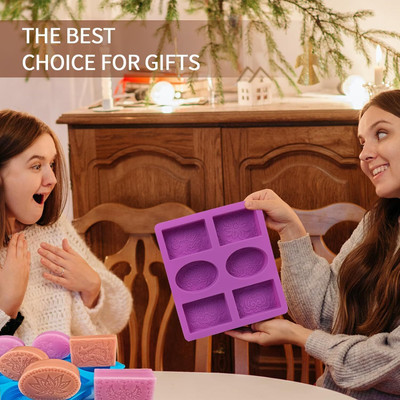 ADMONITION Silicone Chocolate Mould 6(Pack of 1)