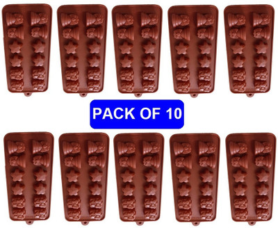 semora Silicone Chocolate Mould 10(Pack of 10)