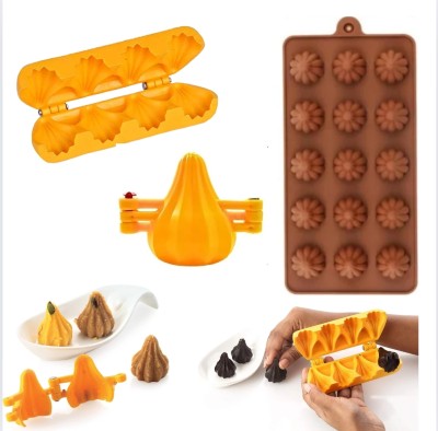 Husaini Mart Silicone Chocolate Mould 20(Pack of 3)