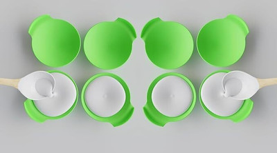anjil Silicone Cupcake/Muffin Mould 8(Pack of 1)
