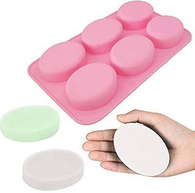 Global Plush Silicone Cupcake/Muffin Mould Cavity Silicone Mold for Handmade Soap, Cake, Jelly, Pudding, Chocolate, Baking Mould (Output Weight Approx 90 Grams)(Pack of 1)