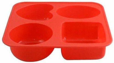 ashguj Silicone Cake Mould 4(Pack of 1)