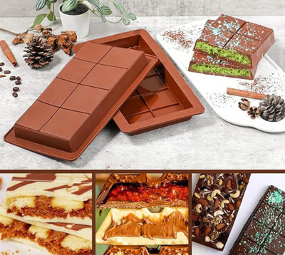 Grih Soukhya Silicone Chocolate Mould 8(Pack of 1)