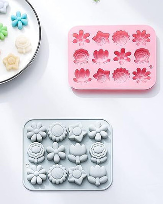 LEGACYCART Silicone Fondant & Gum paste Mould 12(Pack of 1)