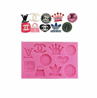 Bakewareind Silicone Fondant & Gum paste Mould 10(Pack of 1)