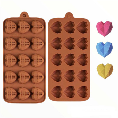 Hussain mart Silicone Chocolate Mould 15(Pack of 1)