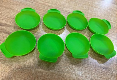 ADMONITION Silicone Bread Mould 1 Cavity Idli Moulds(Pack of 8)