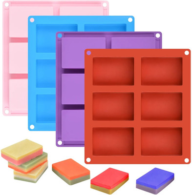 ADMONITION Silicone Cookie/Macroon tray ✔ MATERIAL SILICONE SOAP MOULDS FOR SOAP MAKING - This Silicone Soap Moulds for Soap Making are flexible, non-stick & BPA-Free, very sturdy & durable. This Soap Moulds for Soap Making is made of food grade silicone which is free from harmful chemicals and abso