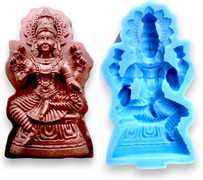 CraftialCurve Silicone Fondant & Gum paste Mould Member of Tridevi and Pancha Prakriti(Pack of 1)