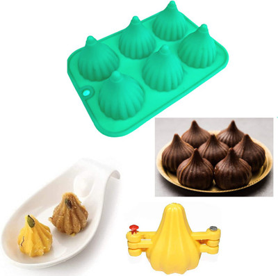 Husaini Mart Silicone Chocolate Mould 6(Pack of 2)