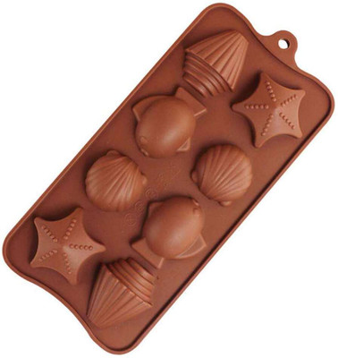 JAMBOREE Silicone Chocolate Mould 8(Pack of 1)