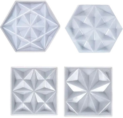 Snoogg Silicone Fondant & Gum paste Mould 1(Pack of 3)
