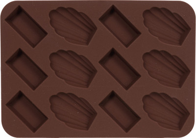 Patisse Silicone Chocolate Mould 12(Pack of 1)