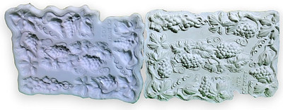 CraftialCurve Silicone Fondant & Gum paste Mould Grape Vine Molds(Pack of 1)