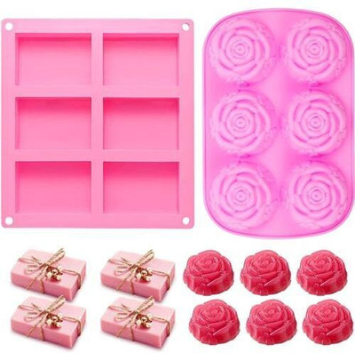 LAGACYCART Silicone Cupcake/Muffin Mould 2(Pack of 2)