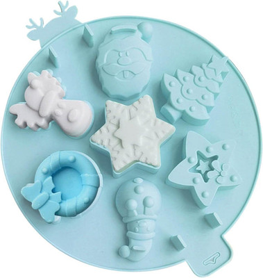 Husaini Mart Silicone Fondant & Gum paste Mould 7(Pack of 1)