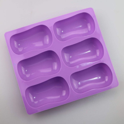 ADMONITION Silicone Mould For Homemade Craft Cheese Cake, Cupcakes, Chocolate, Ice Cube, Purple Silicone Ice Cube Tray(Pack of1)