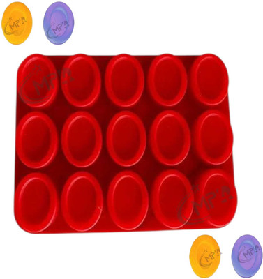MPR4 Silicone Cupcake/Muffin Mould 15(Pack of 1)