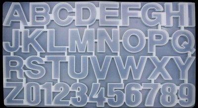 Ditya Crafts Silicone Fondant & Gum paste Mould 36(Pack of 1)