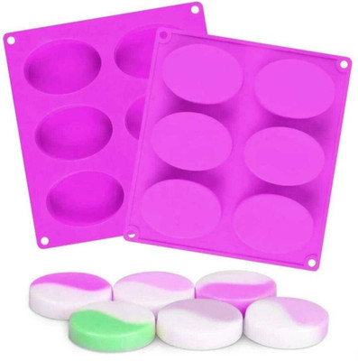 CEVENZA Silicone Cupcake/Muffin Mould 6(Pack of 1)