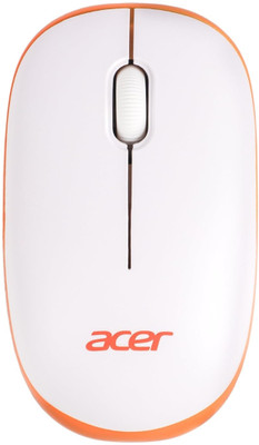Acer ACR-WRLS/ Wireless Mouse Wireless Ambidextrous Optical Mouse 1600 DPI,with Soft side grip,Plug-and-Play,Compatible with Windows & Mac,Slient with Bluetooth(2.4GHz Wireless, White, Orange) Acer ACR-WRLS/ Wireless Mouse Wireless Ambidextrous Optical Mouse 1600 DPI,with Soft side grip,Plug-and-Play,Compatible with Windows & Mac,Slient with Bluetooth(2.4GHz Wireless, White, Orange)