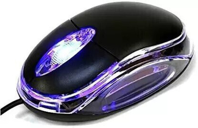 NPAV TB-36B Wired Optical Mouse Wired Ambidextrous Optical  Gaming Mouse(USB 2.0, Black)