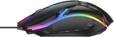 UniBoss Gaming Wired Mouse with RGB Light Wired Ambidextrous Optical  Gaming Mouse(USB 3.0, USB 2.0, Black)