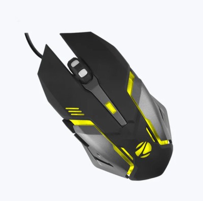 ZEBRONICS ZEB TRANSFPRMER Wired Mechanical  Gaming Mouse(USB 3.0, Black)