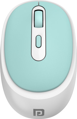 Portronics POR 1738 Wireless Ambidextrous Optical Mouse(2.4GHz Wireless, Green)
