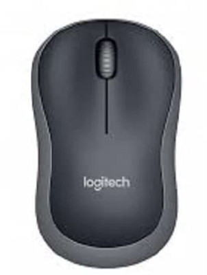Logitech M 185 Wireless Ambidextrous Optical  Gaming Mouse(USB 2.0, Grey)