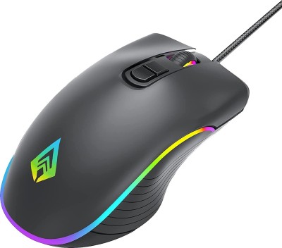 Archer Tech Lab Recurve 200 Wired Optical  Gaming Mouse(USB 3.0, Black)