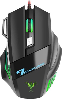 Verity Edge Gaming Mouse Wired Optical  Gaming Mouse(USB 2.0, Black)