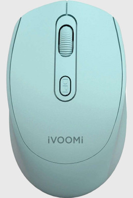 iVoomi Hank-97 Wireless Ergonomic Optical  Gaming Mouse  with Bluetooth(2.4GHz Wireless, Green)