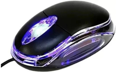 NPAV Noga LED USB 2.0, 1.0 800 DPI Wired Ambidextrous Optical  Gaming Mouse(USB 2.0, Black)